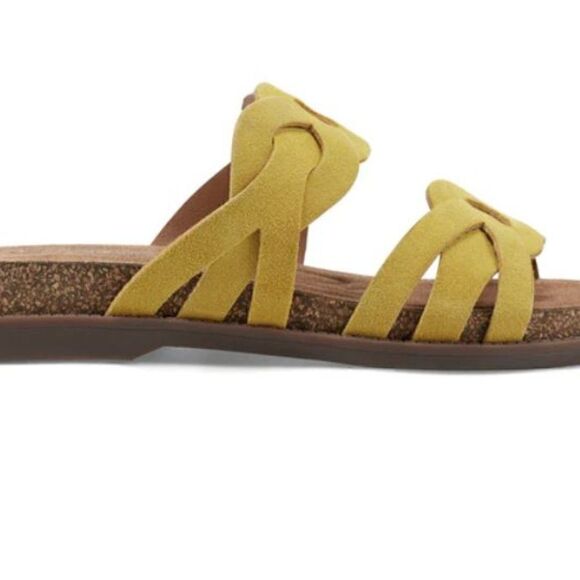 Earth Desty Round Toe Woven Casual Slip-on Sandals Size 8 New - Picture 5 of 10